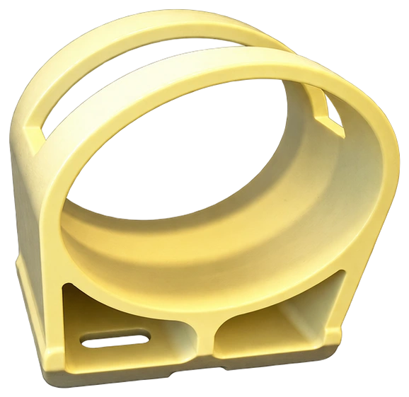 I-beam bushing housing, 52° stop
