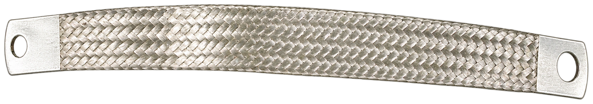 Grounding braided strap