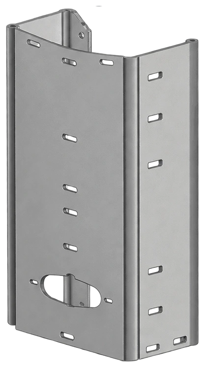 Upright, gear motor side