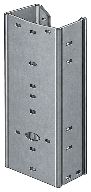 Upright, support side