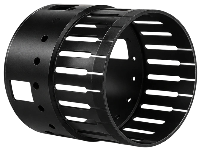 Slotted cage