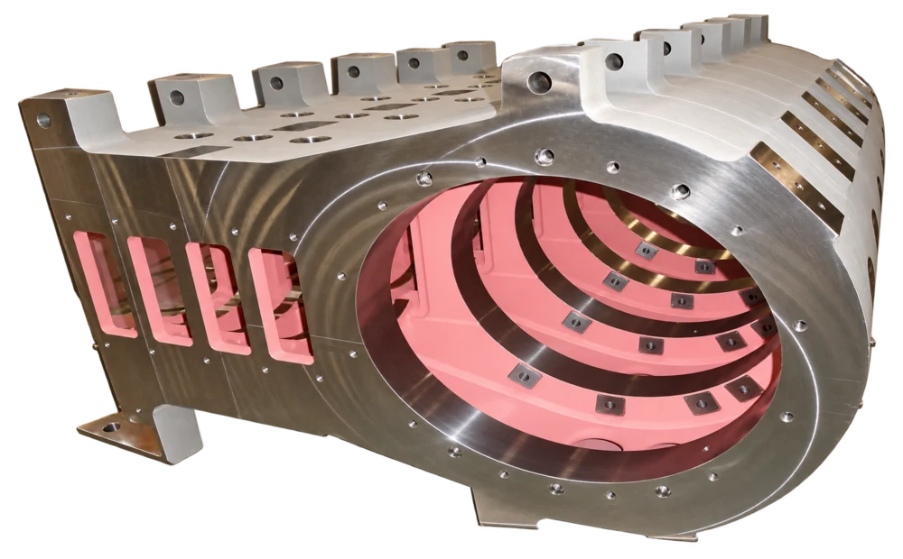 Fabricated power frame