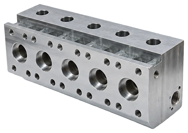 Five-bore block