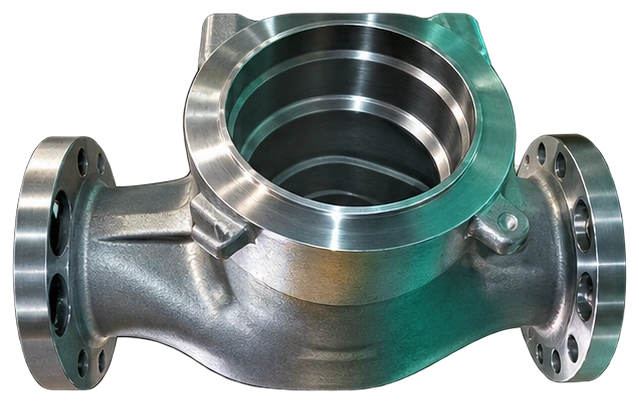 Cast valve body